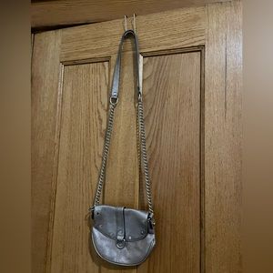 🍾🎄Rebecca Minkoff Cross Body Bag, Champagne Color with Free RM Dust Bag